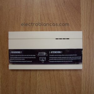 embellecedor frontal mando EGI W12DBL - formato D - electroblancas