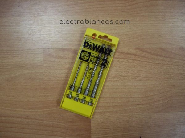 juego brocas DE WALT DT9700 medidas 5,6,8,10 - electroblancas