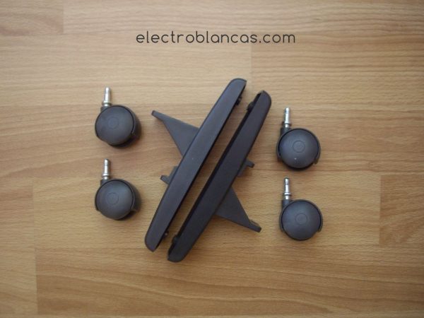 juego ruedas para placas radiador (haverland) - electroblancas