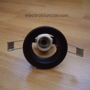 ojo de buey - R50 - E14 - negro ref. 00145 - electroblancas